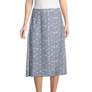 NWT Willow & Clay- Dede Dotted A-Line Skirt